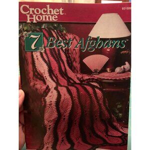 Crochet Home 7 Best Afghans Pattern Book Full of Cozy Blanket Vibes